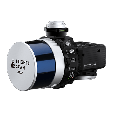 LiDAR for 3D measurement Digitize the world from the sky and the ground FLIGHTS SCAN® XT32-FLIGHTS Co., Ltd.